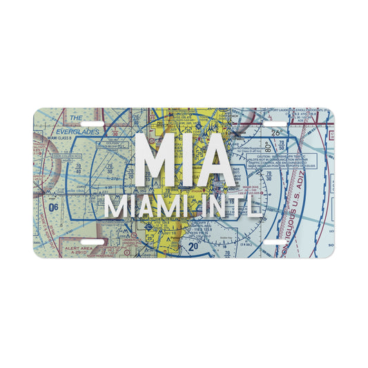 MIA Vanity Plate | Miami International Vanity Plate