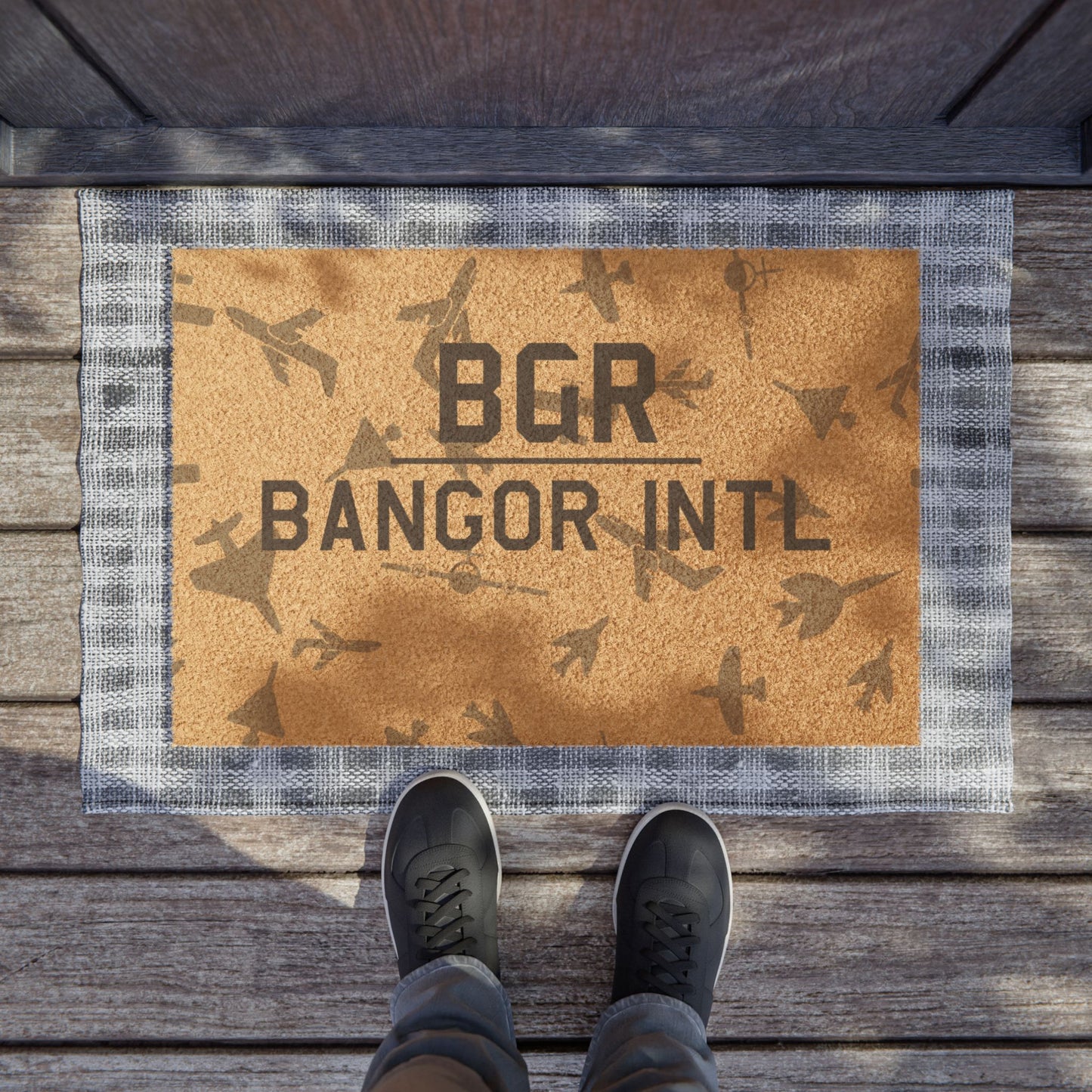 BGR Doormat | Bangor International Airport Doormat