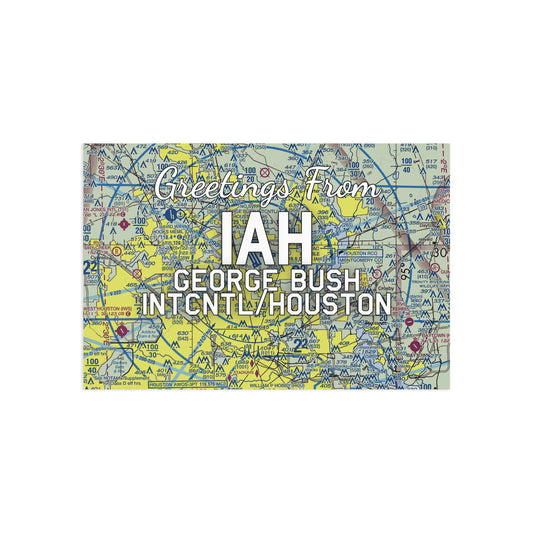 IAH Postcard | George Bush Intcntl/Houston Airport Card