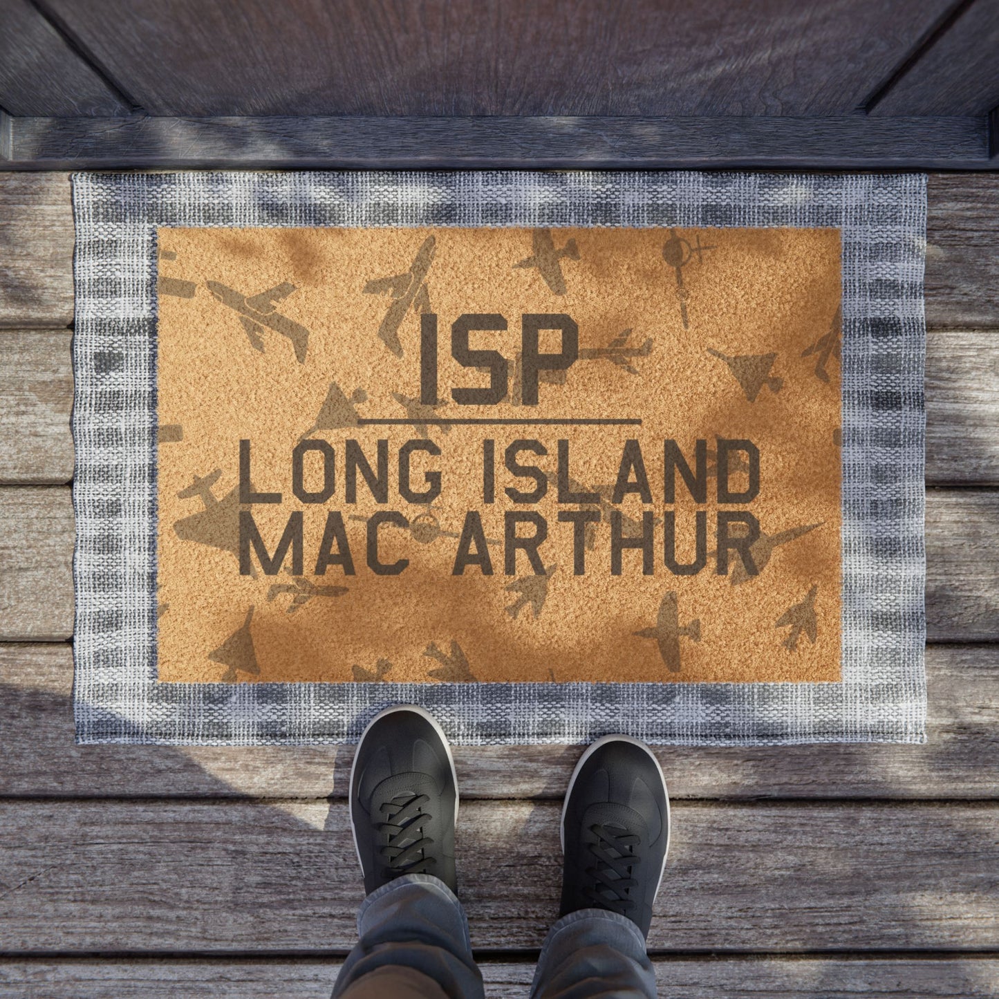 ISP Doormat | Long Island Mac Arthur Airport Doormat