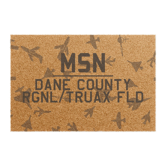 MSN Doormat | Dane County Regional/Truax Field Airport Doormat