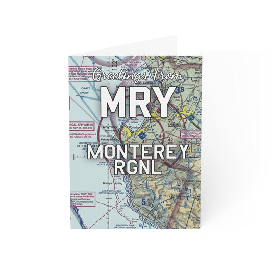 MRY Greeting Cards | Monterey Regional Airport Cards