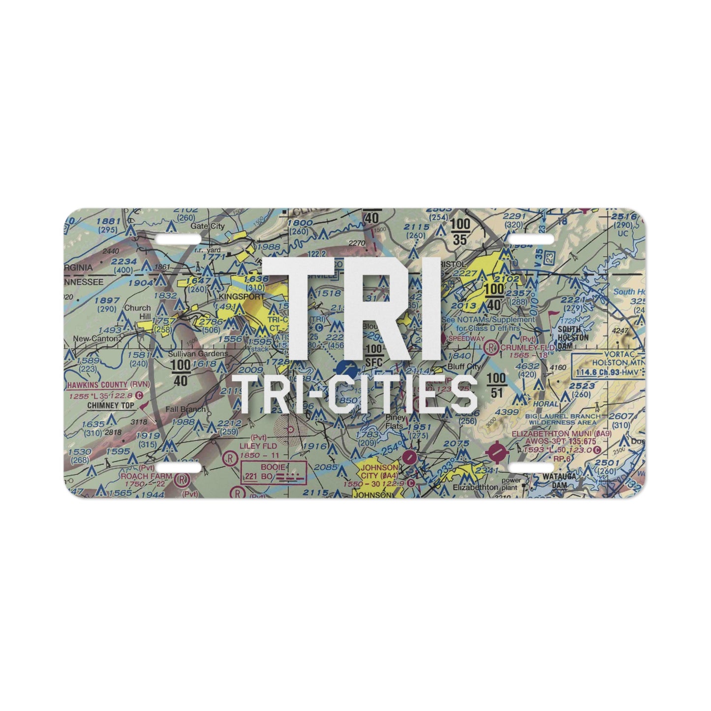 TRI Vanity Plate | Tri-Cities Airport Vanity Plate