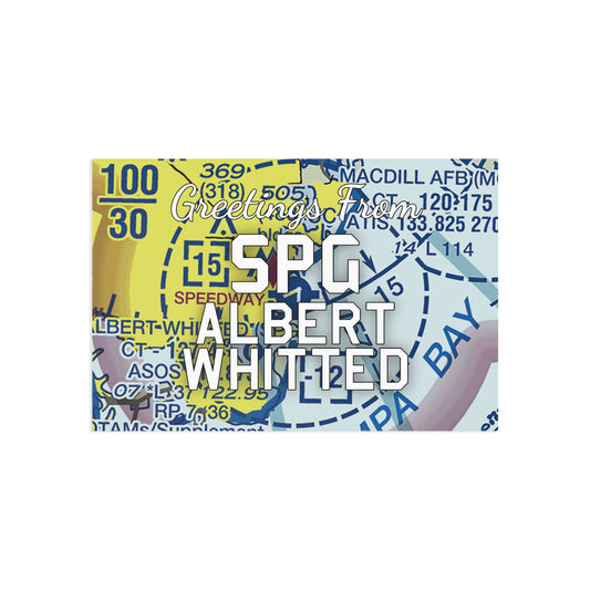 SPG Postcard | Albert Whitted Airport Card