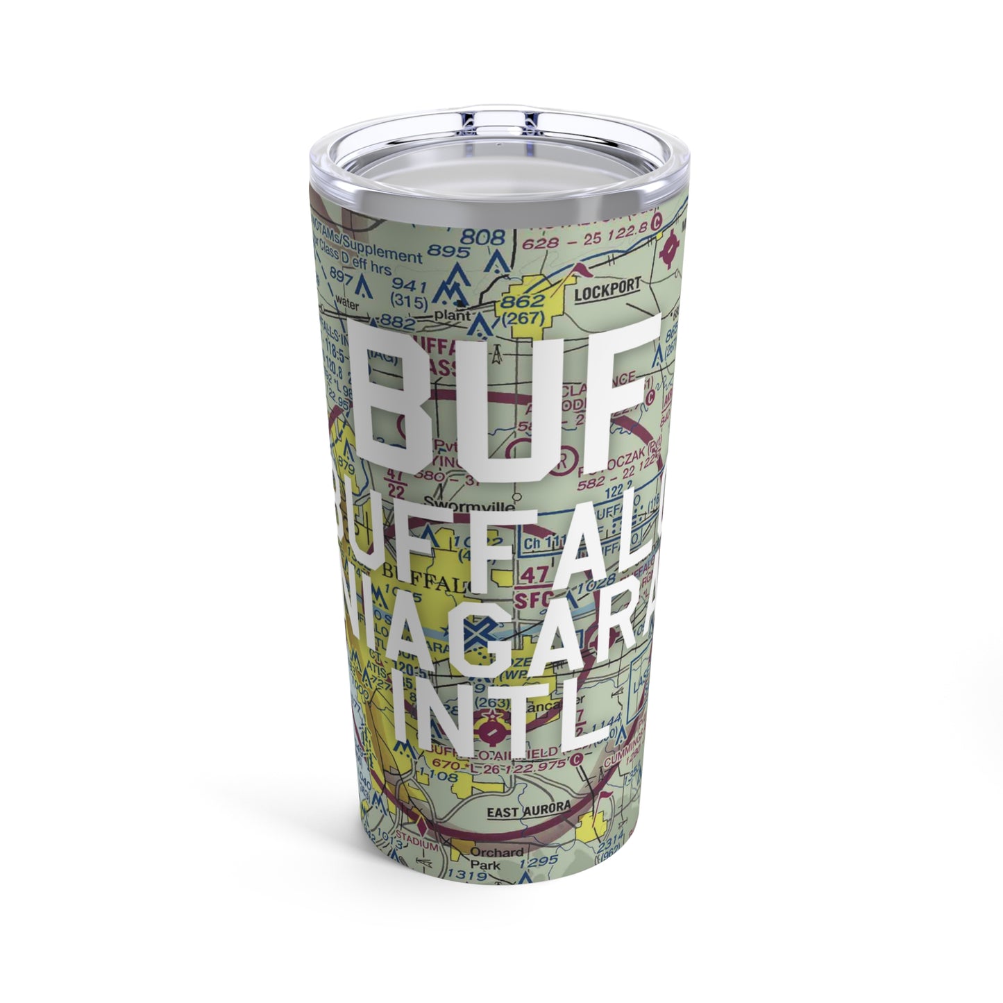 BUF Tumbler | Buffalo Niagara International Airport Tumbler