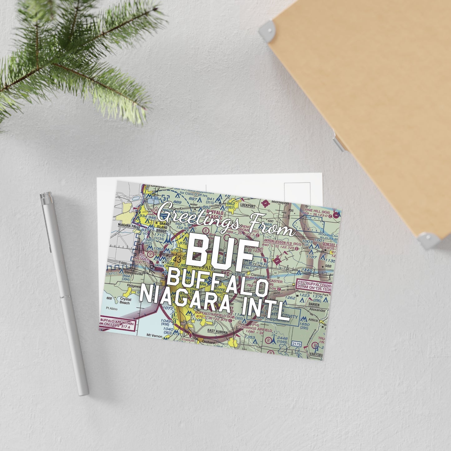 BUF Postcard | Buffalo Niagara International Airport Card