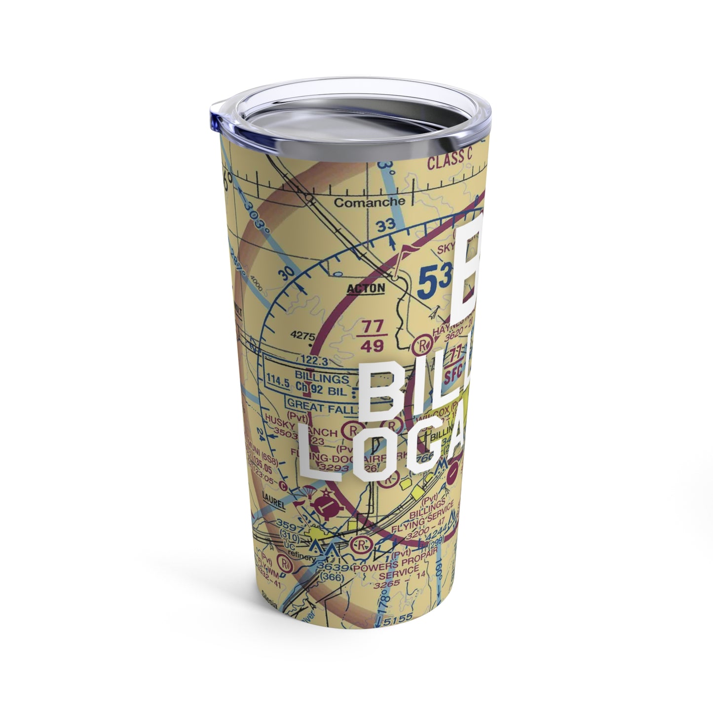 BIL Tumbler | Billings Logan International Airport Tumbler