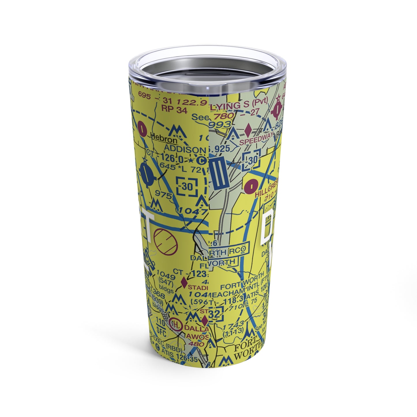 DFW Tumbler | Dallas-Fort Worth International Tumbler