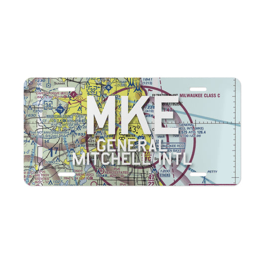 MKE Vanity Plate | General Mitchell International Airport Vanity Plate