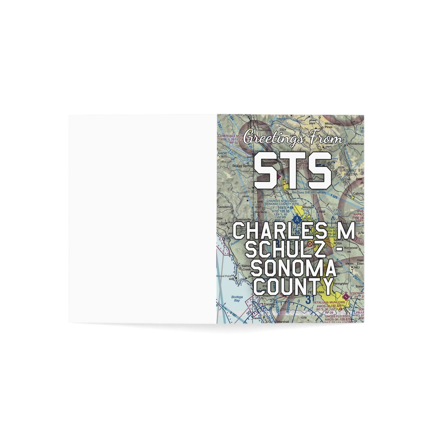 STS Greeting Cards | Charles M Schulz - Sonoma County Airport Cards