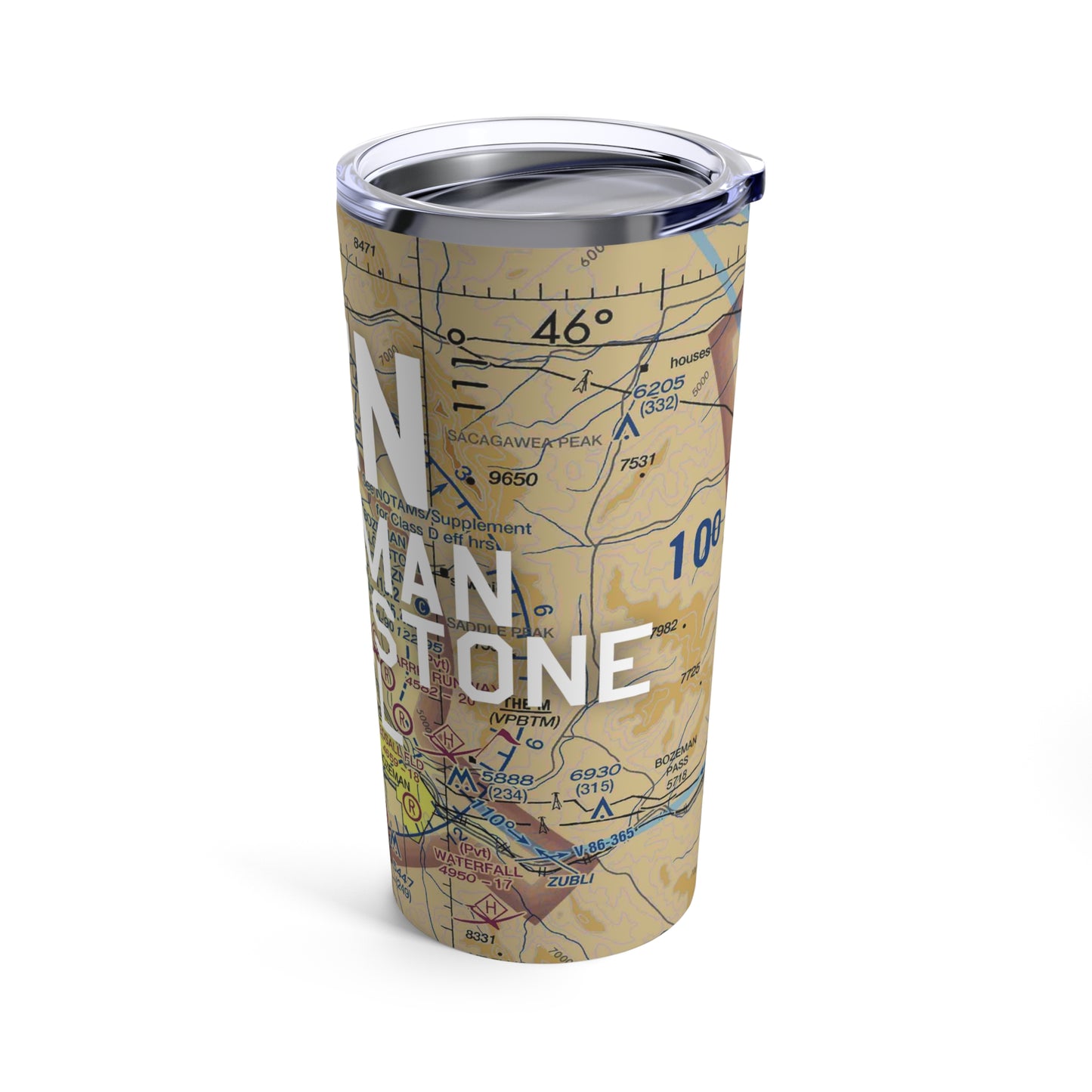 BZN Tumbler | Bozeman Yellowstone International Airport Tumbler