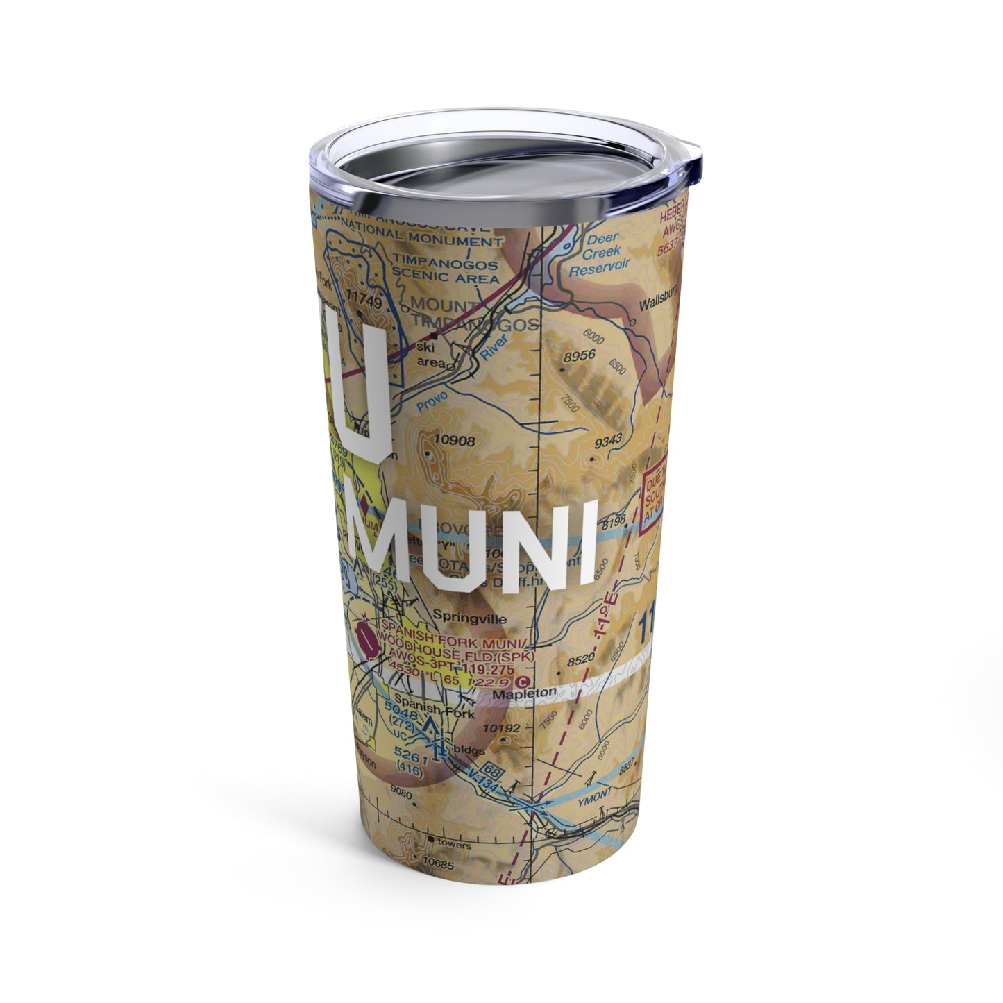 PVU Tumbler | Provo Municipal Airport Tumbler