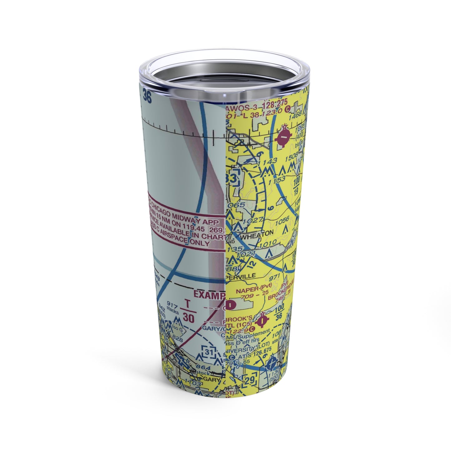 MDW Tumbler | Chicago Midway International Airport Tumbler