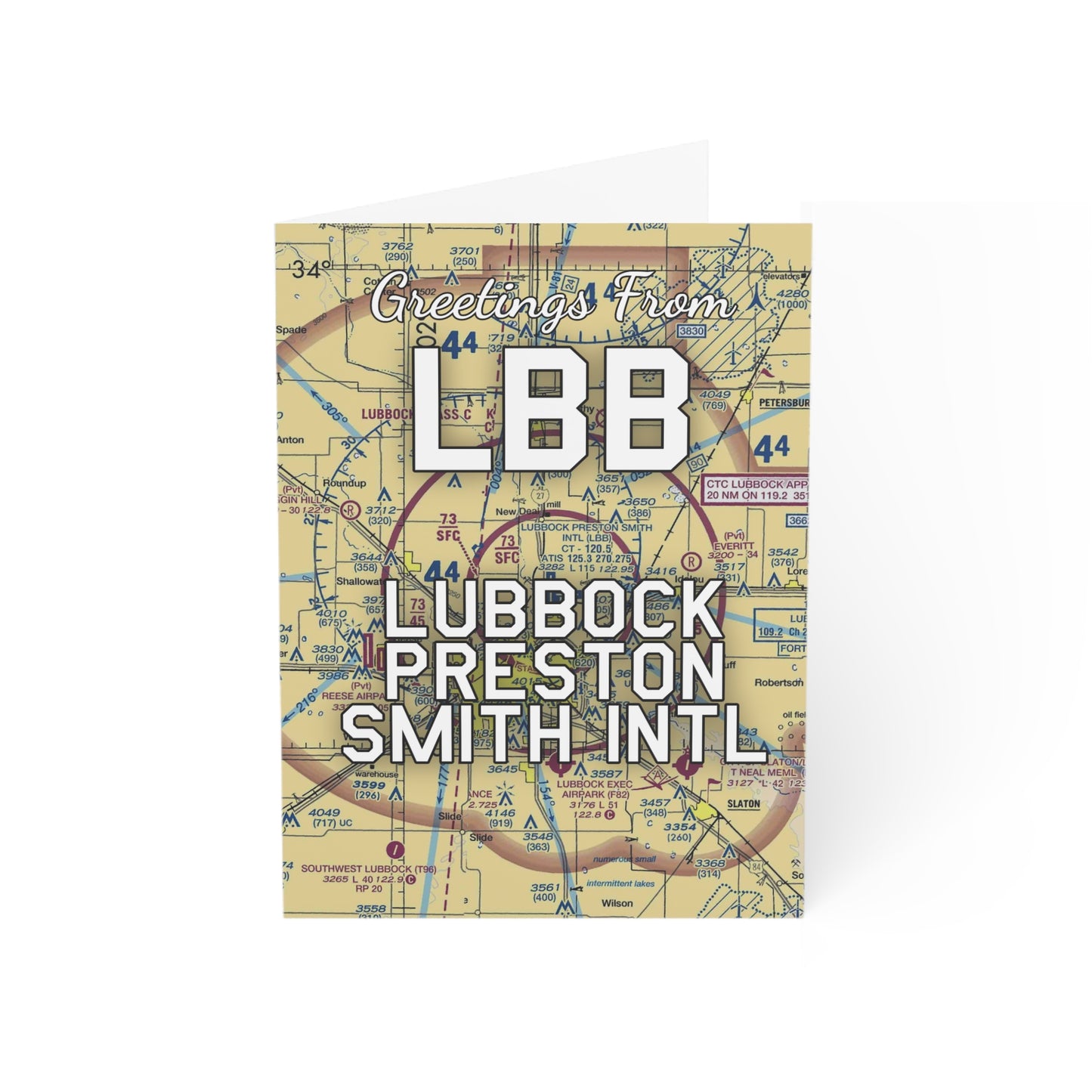 LBB Greeting Cards | Lubbock Preston Smith International Airport Cards