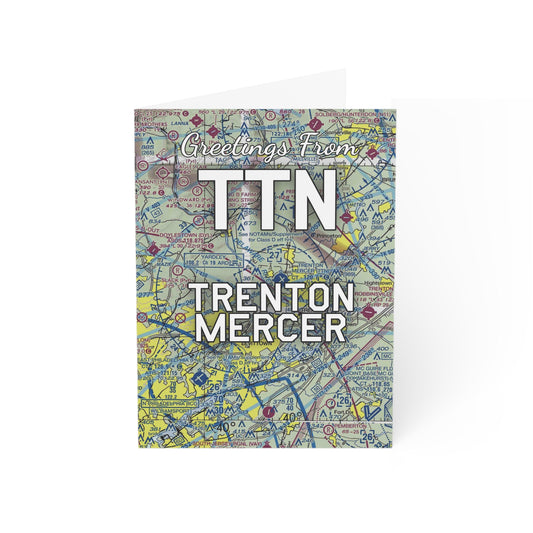 TTN Greeting Cards | Trenton Mercer Airport Cards