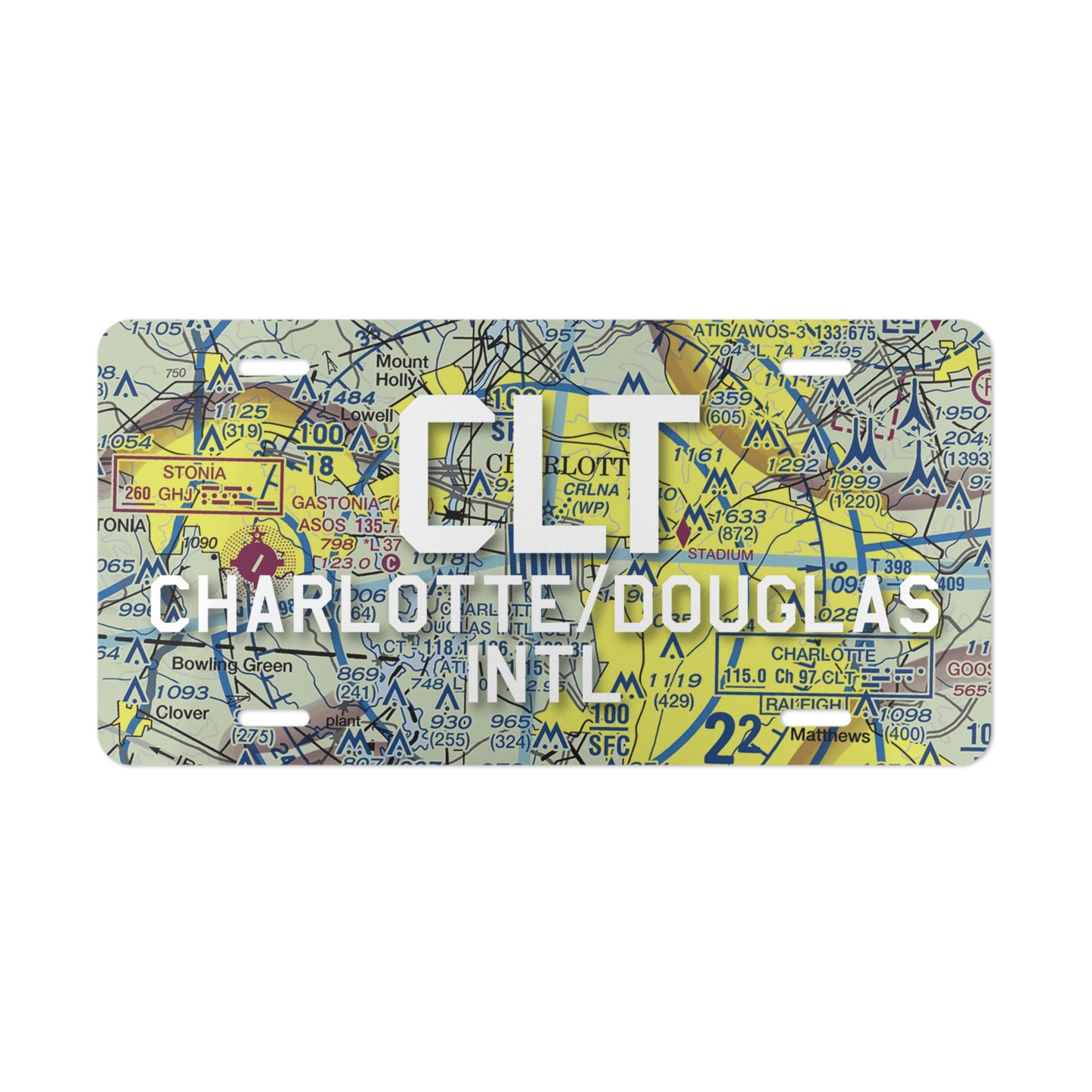 CLT Vanity Plate | Charlotte/Douglas International Vanity Plate