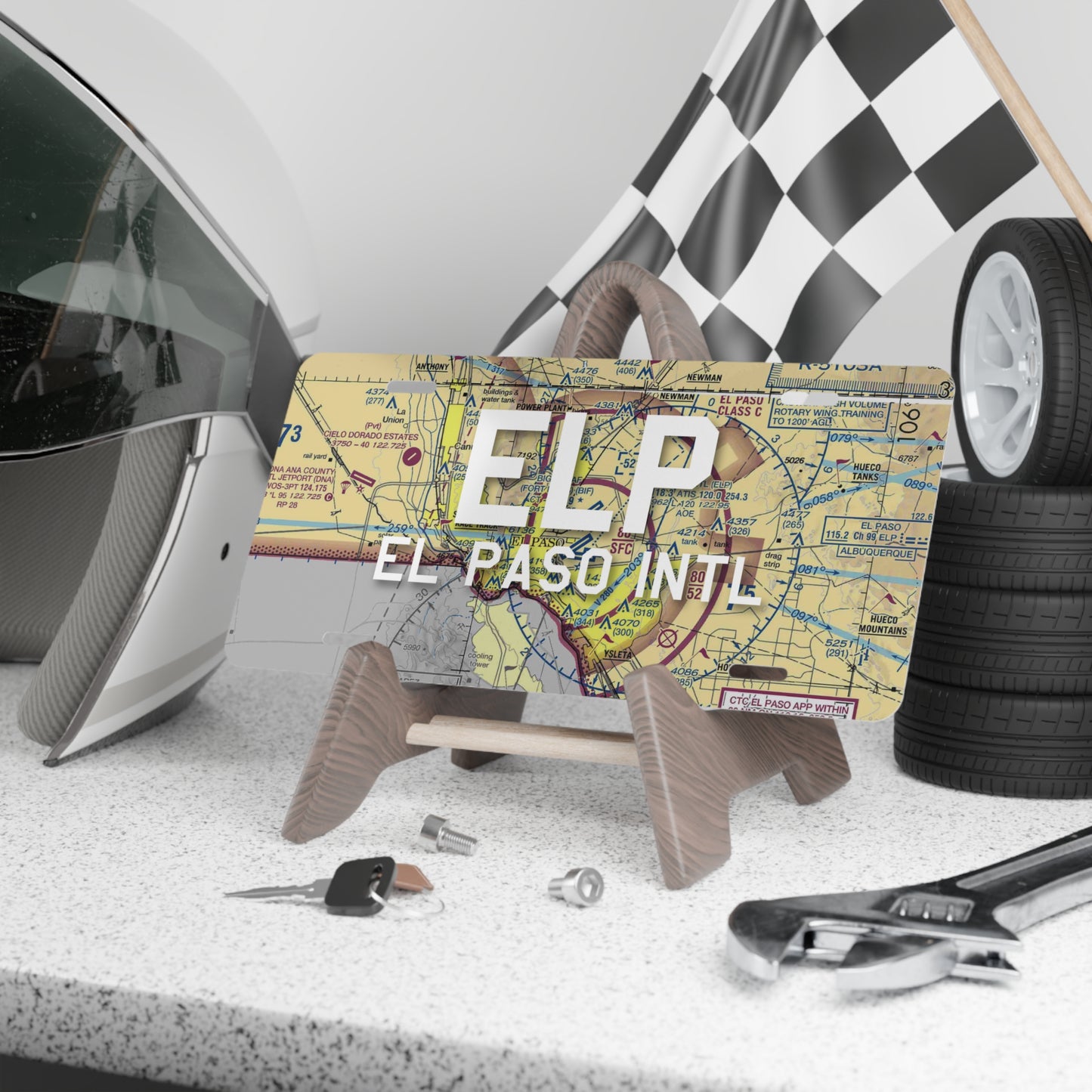 ELP Vanity Plate | El Paso International Airport Vanity Plate