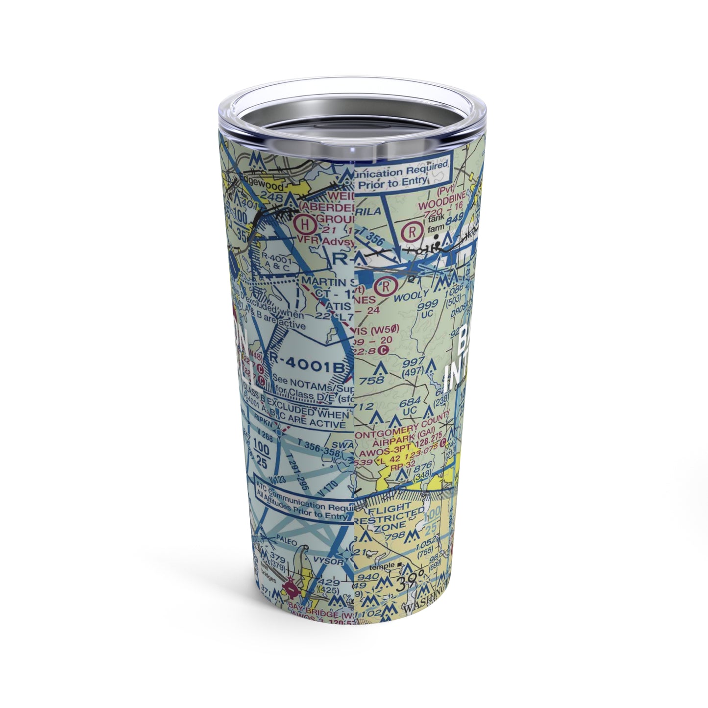 BWI Tumbler | Baltimore/Washington International Thurgood Marshall Airport Tumbler