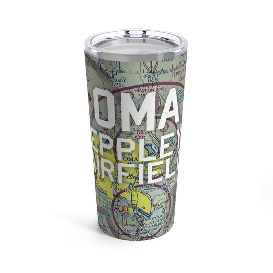 OMA Tumbler | Eppley Airfield Airport Tumbler