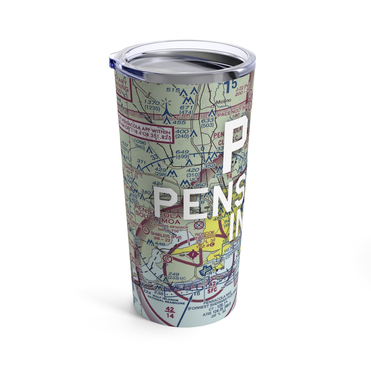 PNS Tumbler | Pensacola International Airport Tumbler