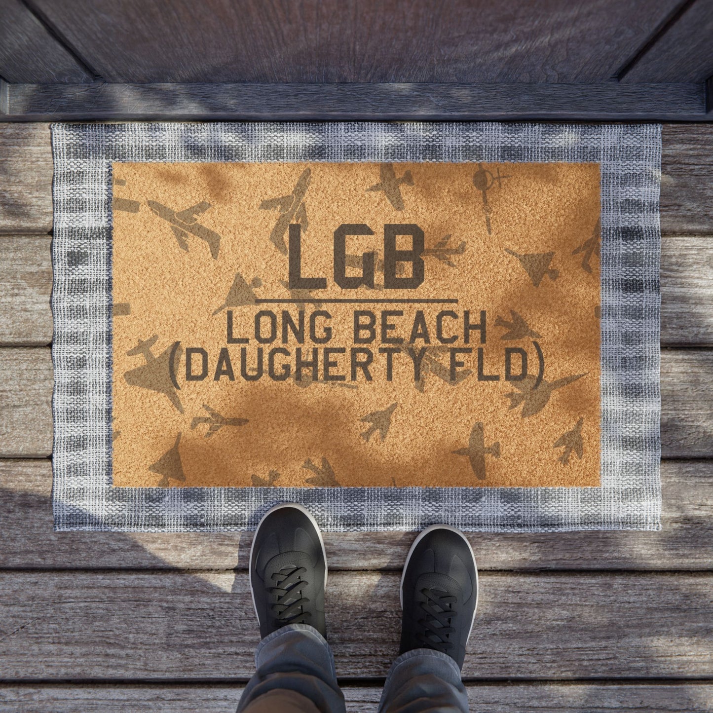 LGB Doormat | Long Beach (Daugherty Field) Airport Doormat