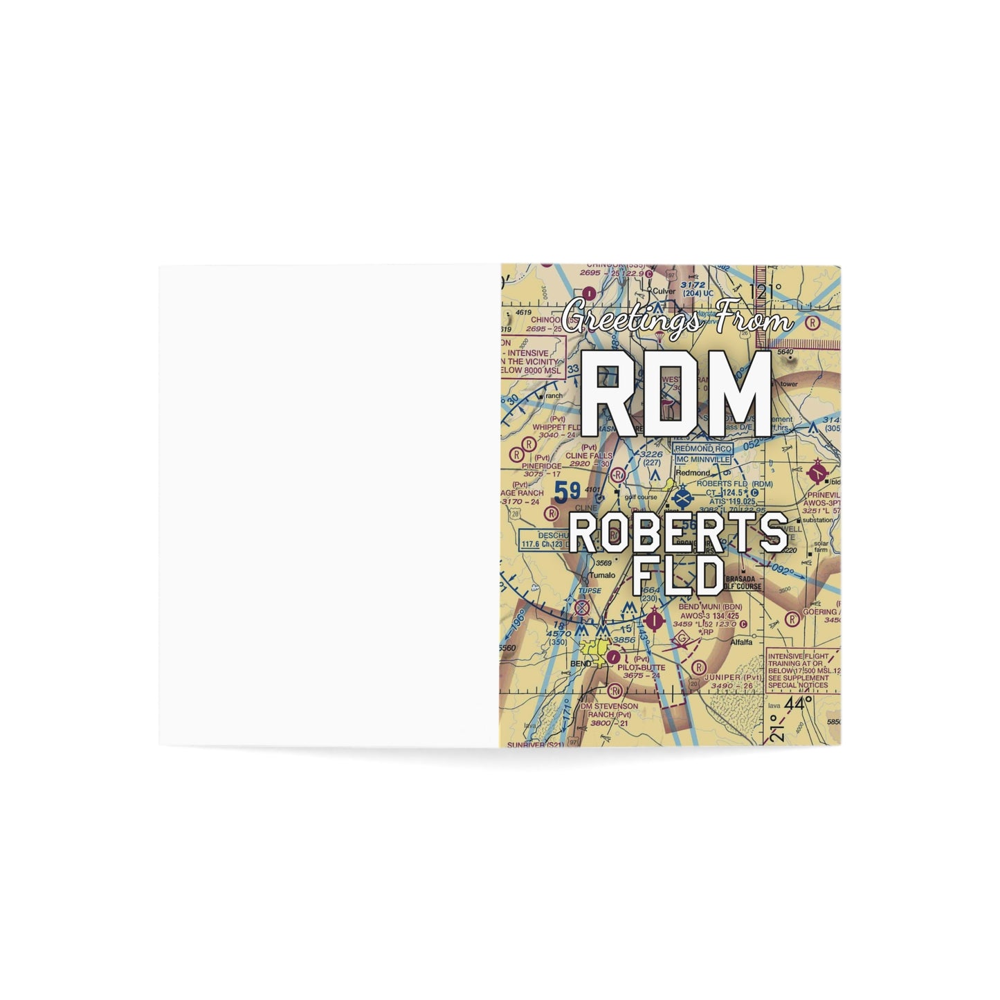 RDM Greeting Cards | Roberts Field Airport Cards