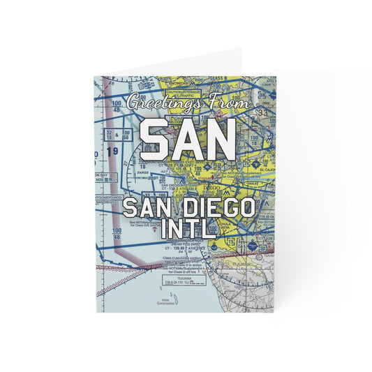 SAN Greeting Cards | San Diego International Airport Cards