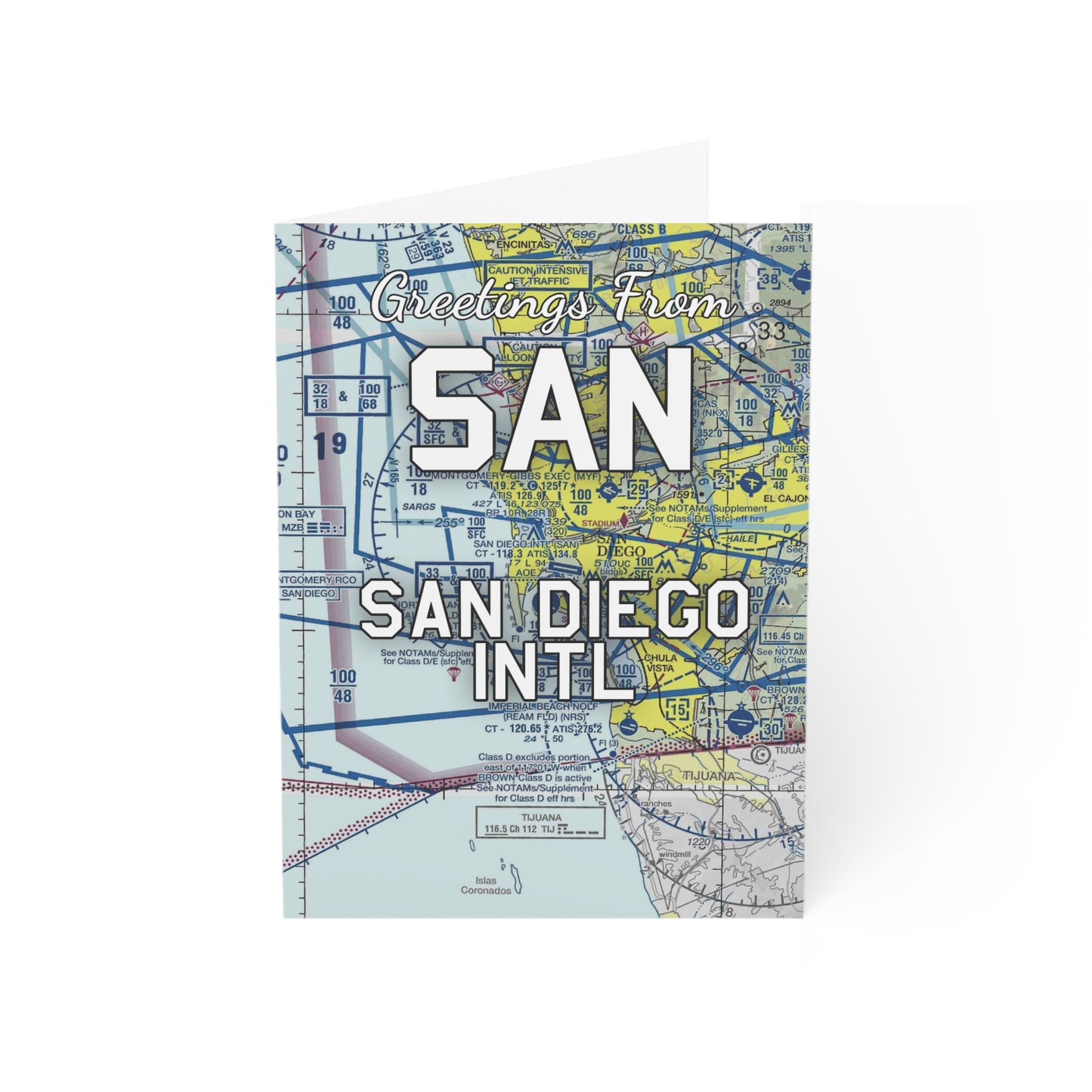 SAN Greeting Cards | San Diego International Airport Cards