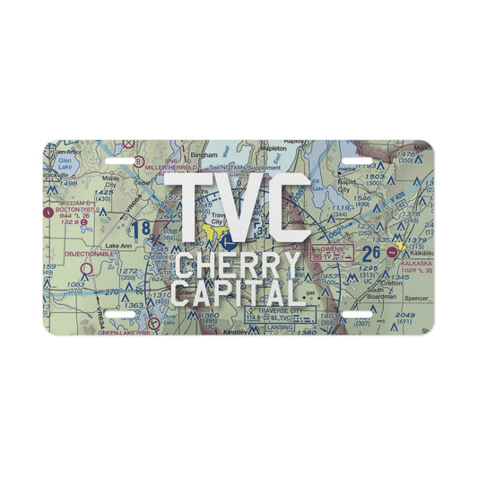 TVC Vanity Plate | Cherry Capital Airport Vanity Plate