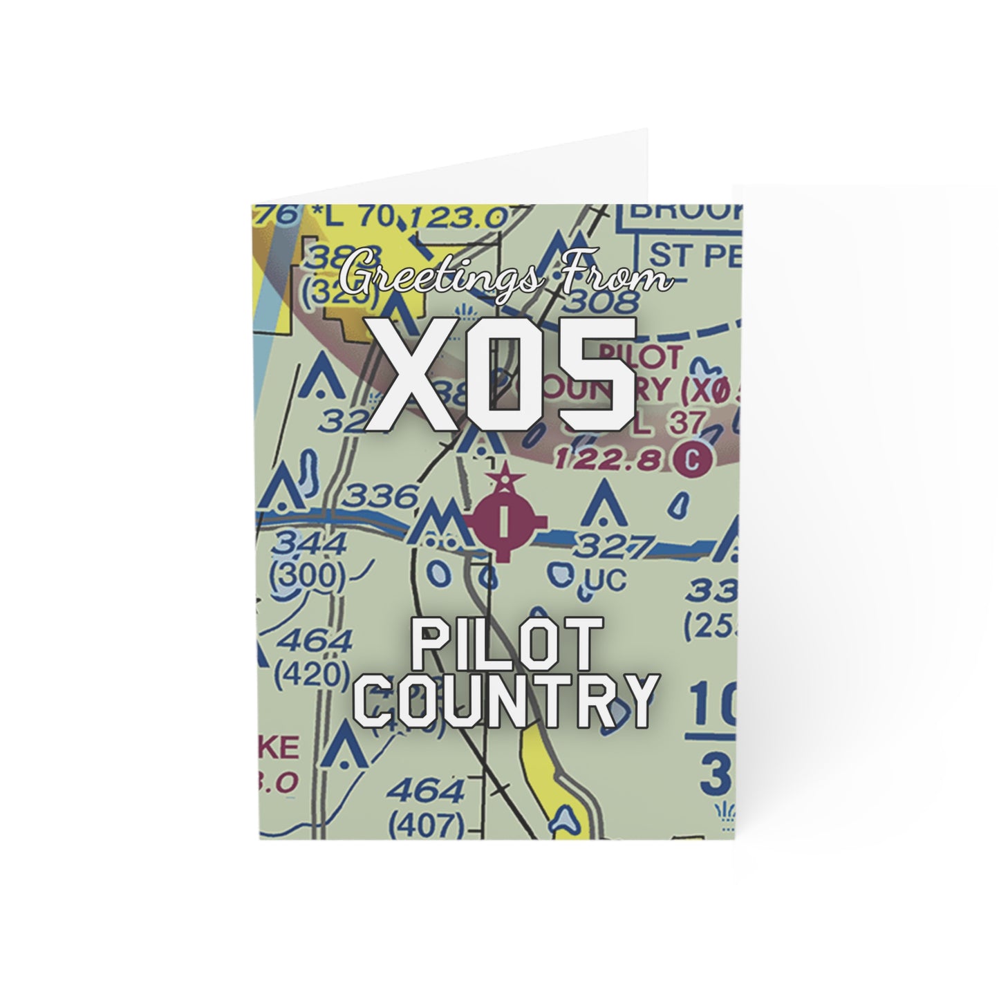 X05 Greeting Cards | Pilot Country Airport Cards