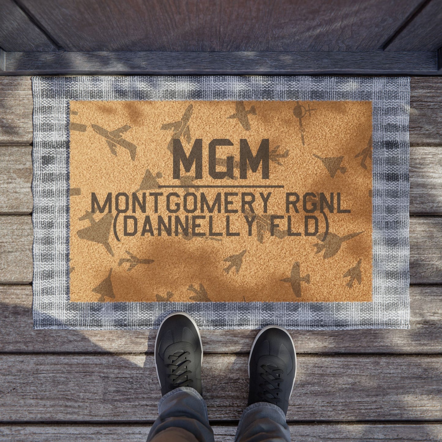 MGM Doormat | Montgomery Regional (Dannelly Field) Airport Doormat