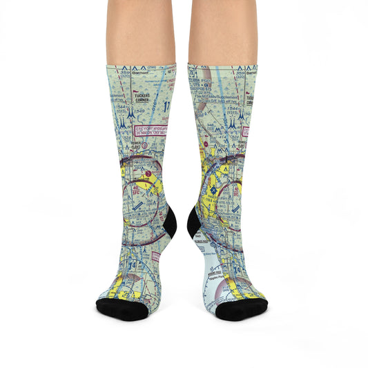 RSW Cushioned Crew Socks | Southwest Florida International Airport Socks