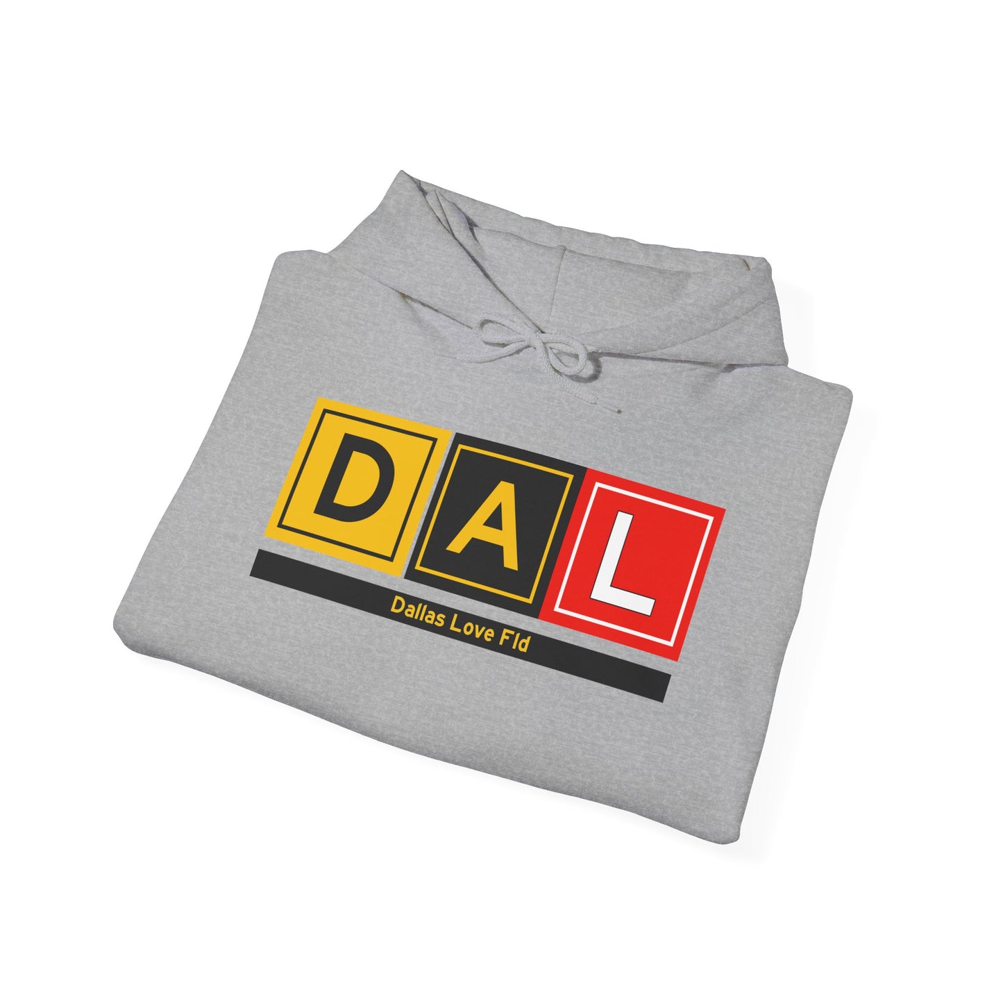 DAL Taxiway Hoodie w/ Airport Name | Dallas Love Field Airport Hoodie