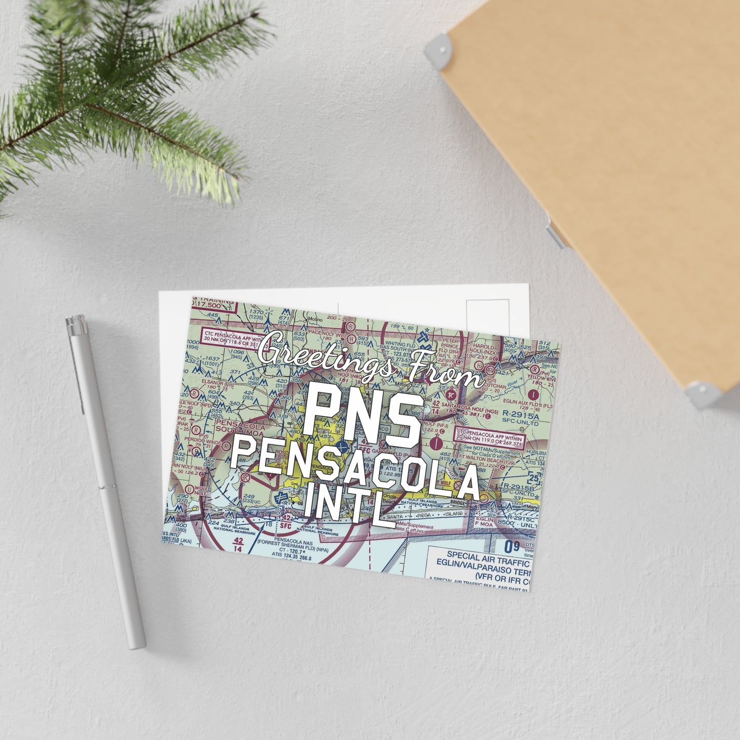 PNS Postcard | Pensacola International Airport Card