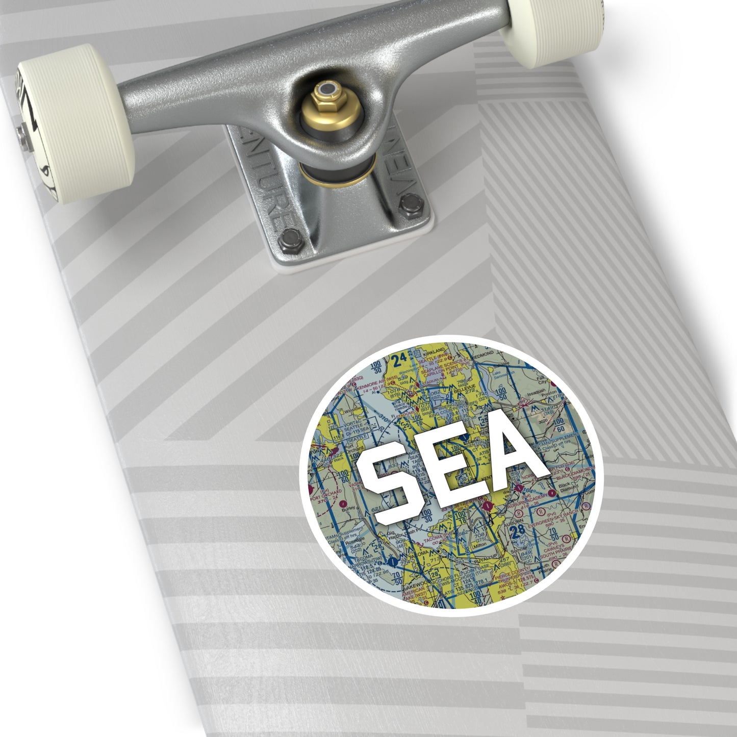 SEA Round Sticker | Seattle-Tacoma International Airport Sticker