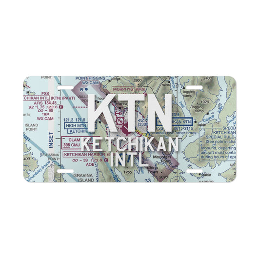 KTN Vanity Plate | Ketchikan International Airport Vanity Plate