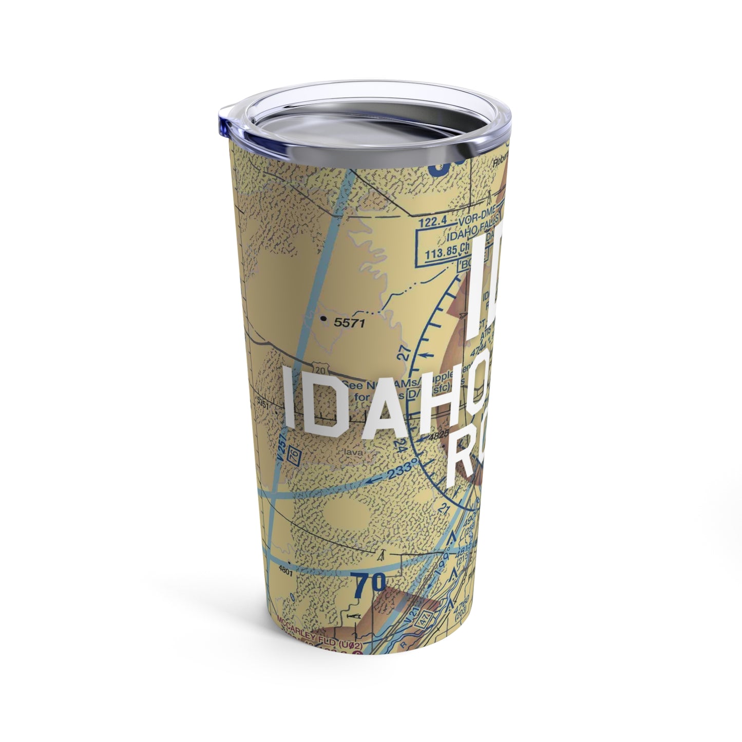 IDA Tumbler | Idaho Falls Regional Airport Tumbler