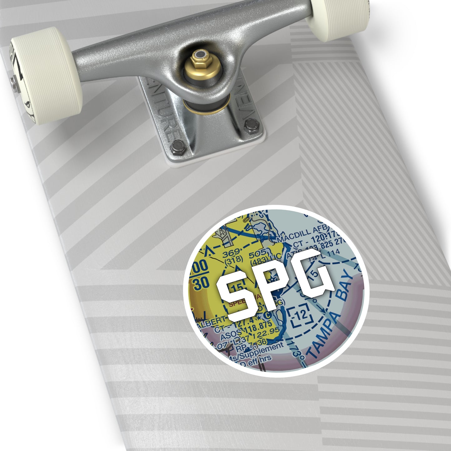 SPG Round Sticker | Albert Whitted Sticker