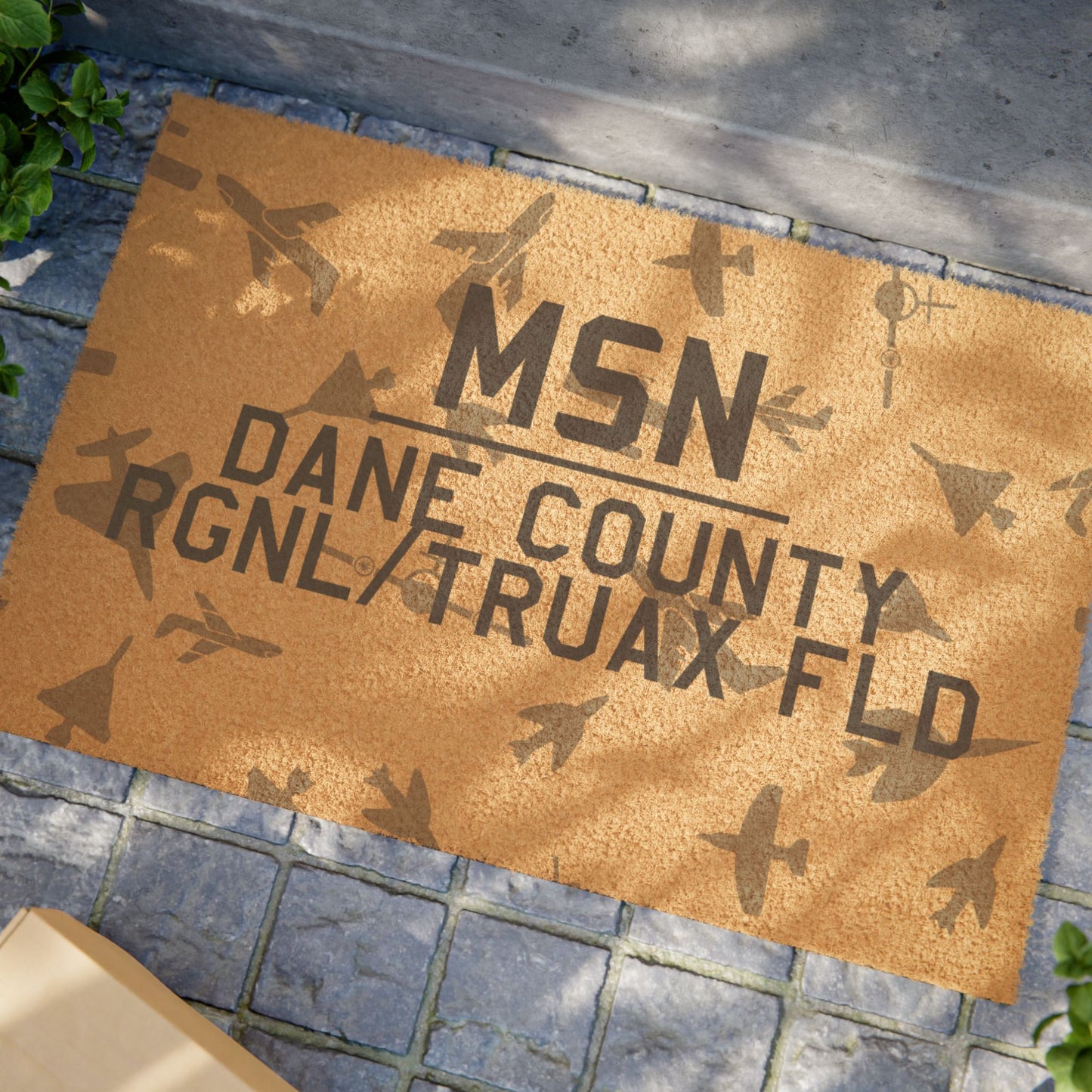 MSN Doormat | Dane County Regional/Truax Field Airport Doormat