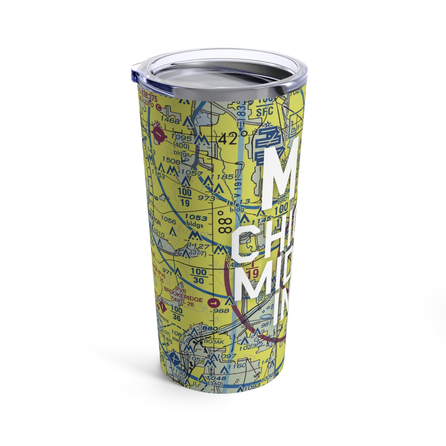 MDW Tumbler | Chicago Midway International Airport Tumbler