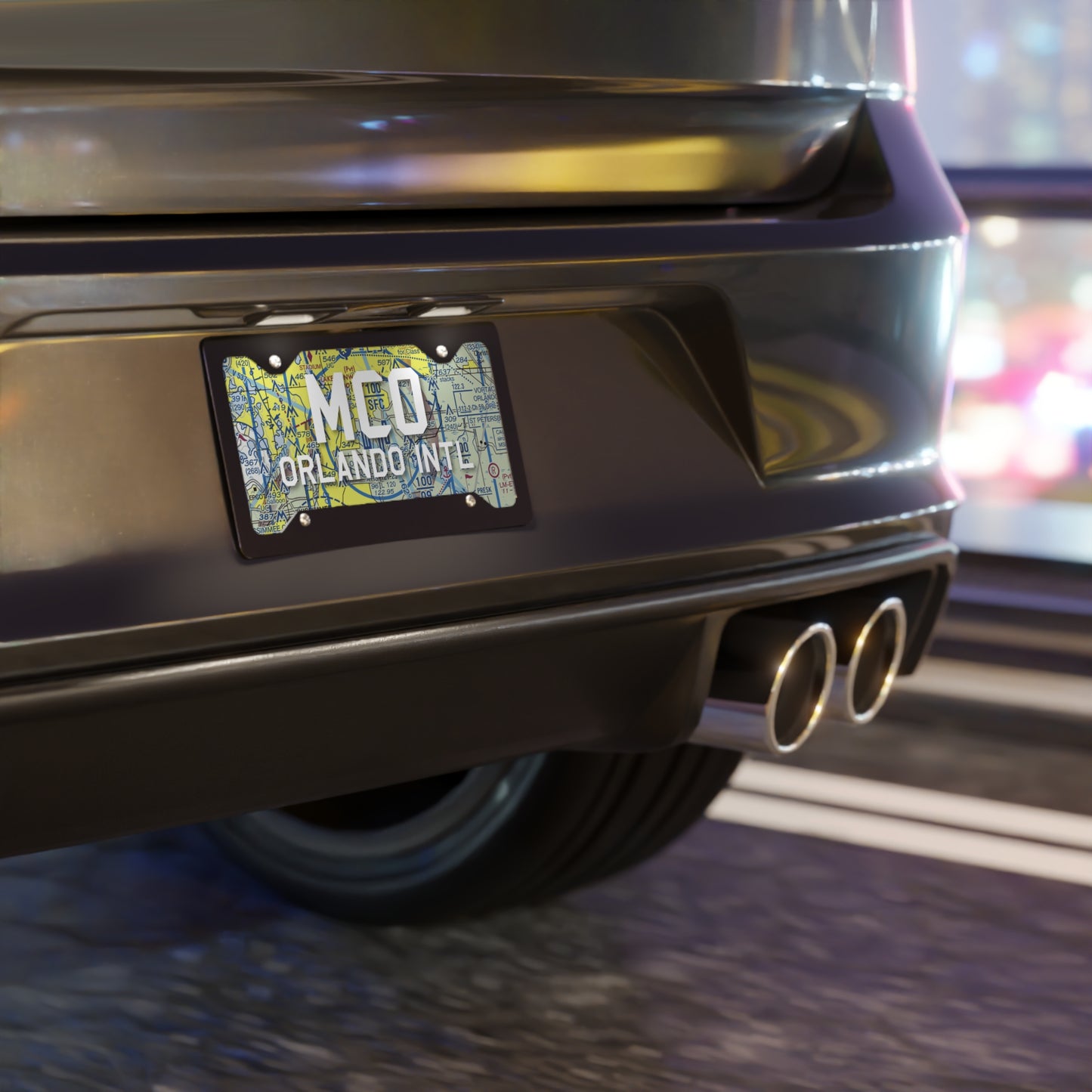 MCO Vanity Plate | Orlando International Vanity Plate