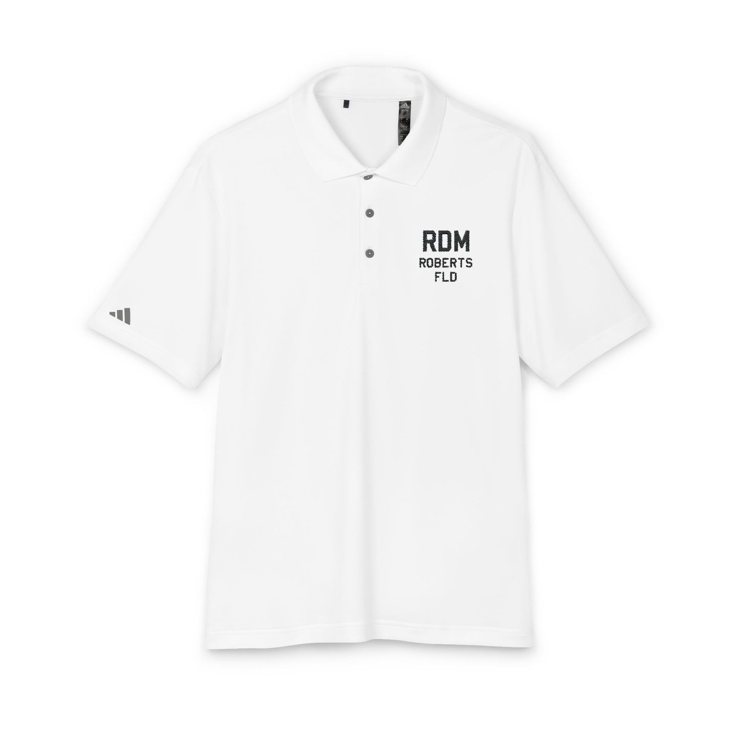 RDM Adidas Polo | Roberts Field Airport Polo