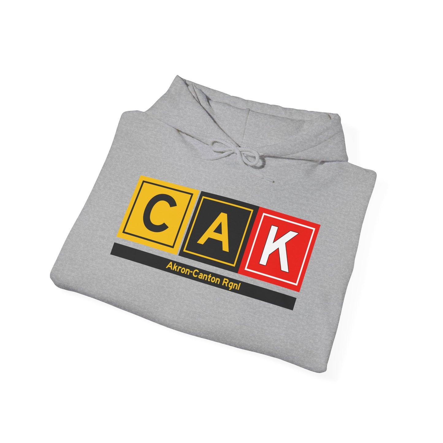 CAK Taxiway Hoodie w/ Airport Name | Akron-Canton Regional Airport Hoodie