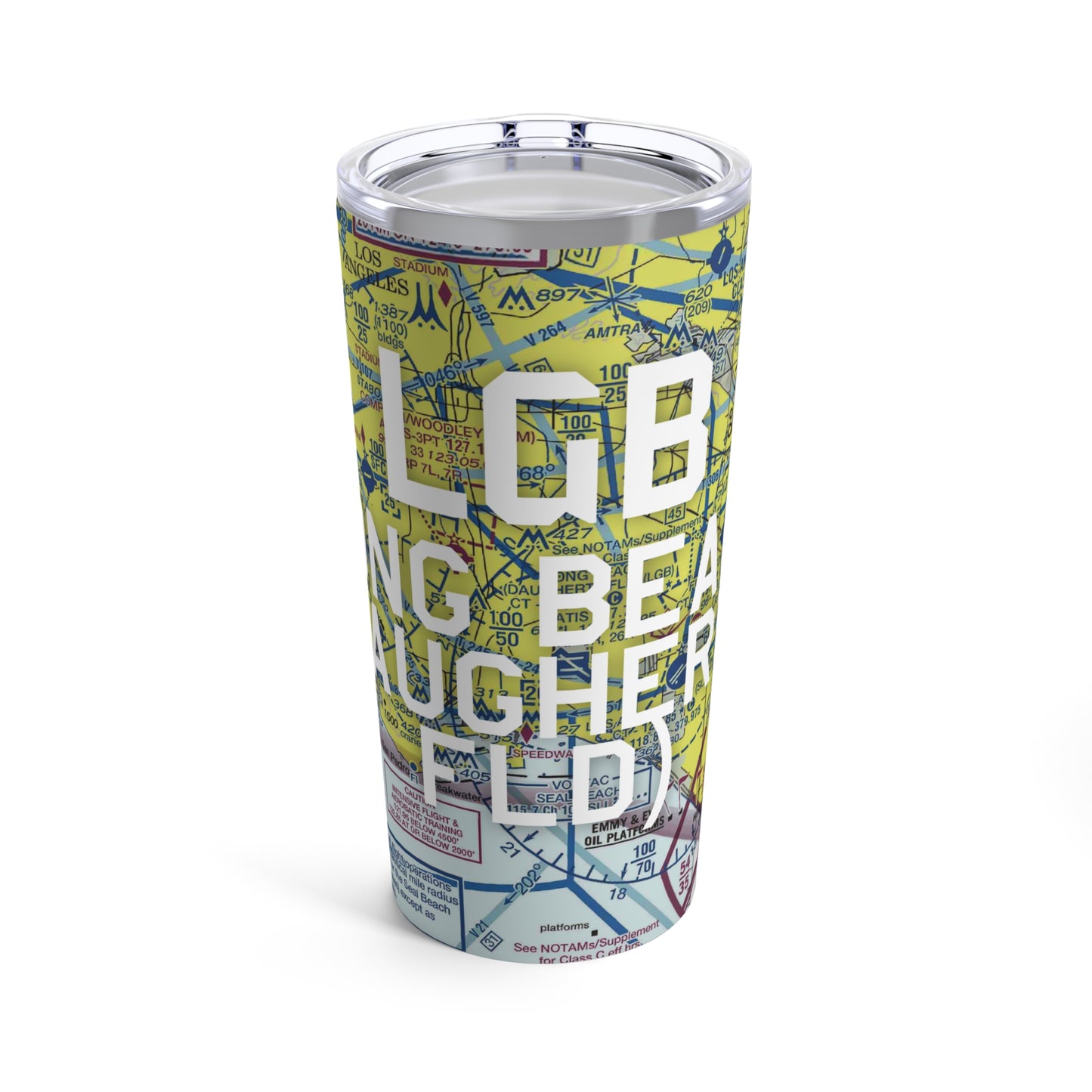 LGB Tumbler | Long Beach (Daugherty Field) Airport Tumbler