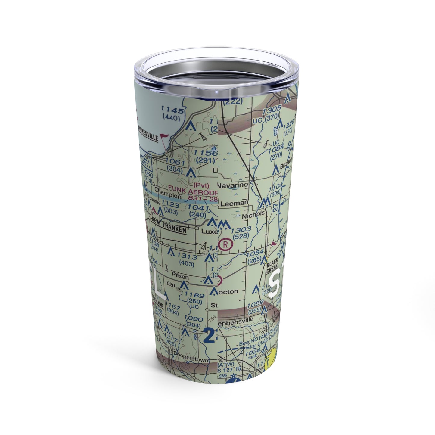 GRB Tumbler | Green Bay/Austin Straubel International Airport Tumbler