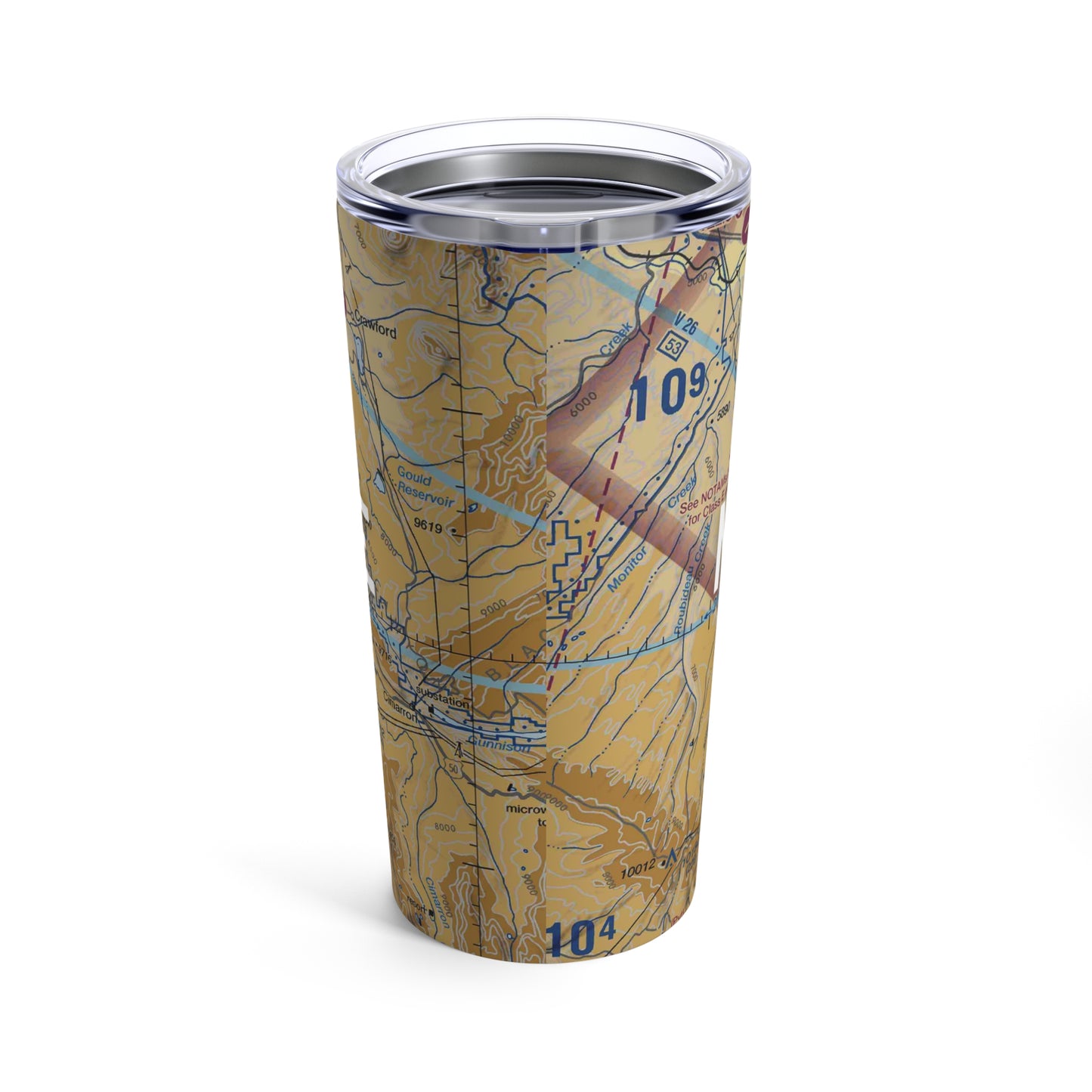 MTJ Tumbler | Montrose Regional Airport Tumbler