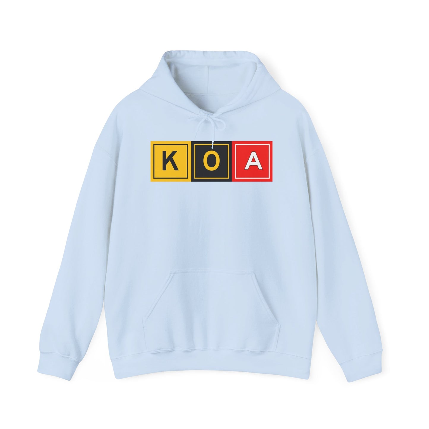 KOA Taxiway Hoodie | Ellison Onizuka Kona International At Keahole Airport Hoodie