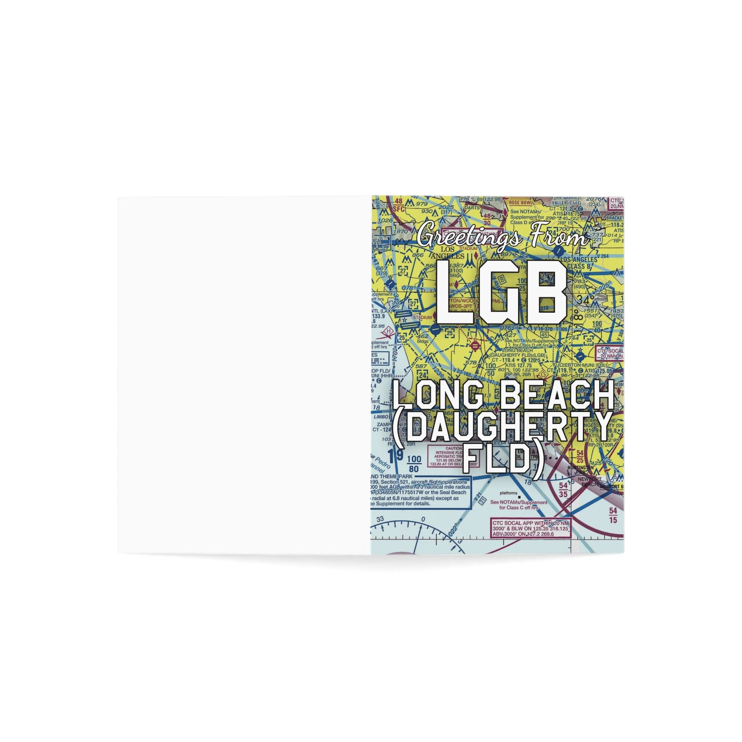 LGB Greeting Cards | Long Beach (Daugherty Field) Airport Cards