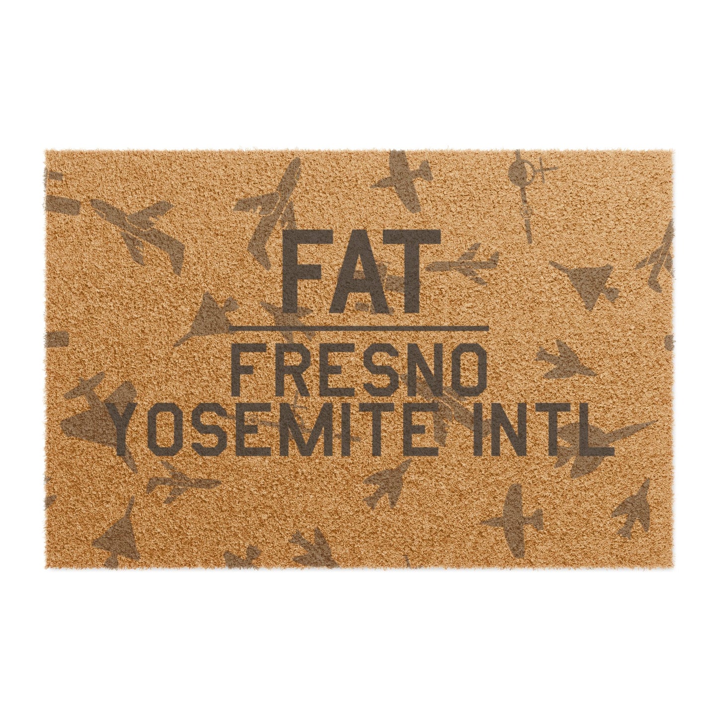 FAT Doormat | Fresno Yosemite International Airport Doormat