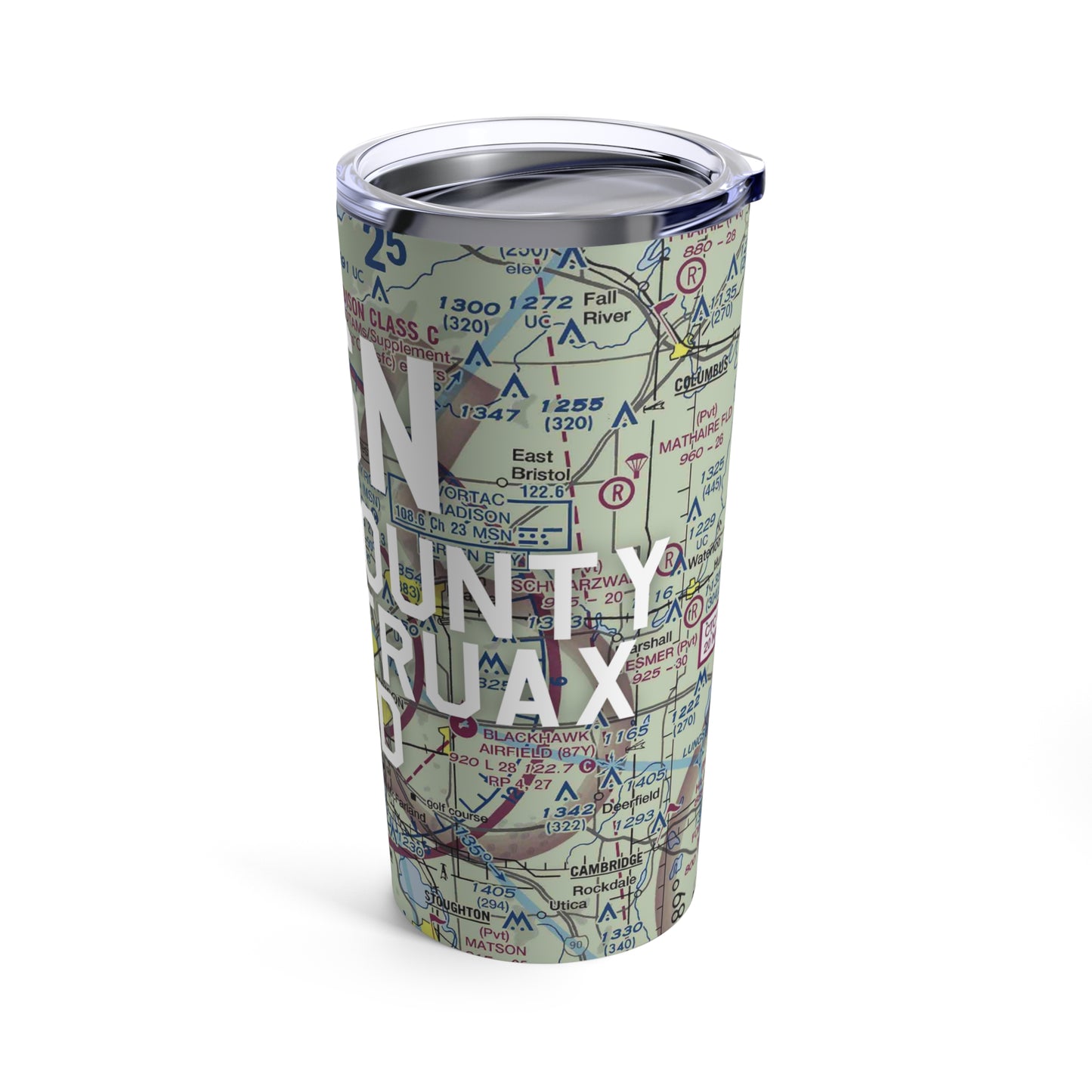 MSN Tumbler | Dane County Regional/Truax Field Airport Tumbler